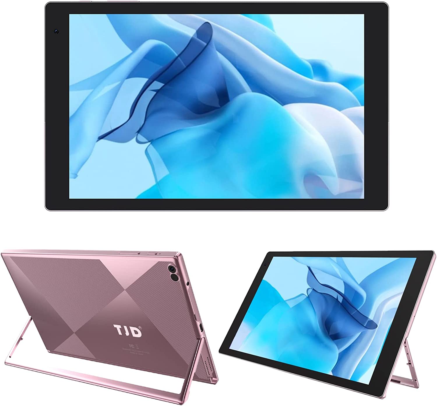 TJD Tablet 10.1 Inch Android 11 Tablets with Stand, 4GB RAM 128GB ROM 512GB Expandable, Quad-Core Processor/WiFi6/Google GMS Tablet/ 6000mAh Battery/8MP Camera/Bluetooth/IPS HD Touch Screen