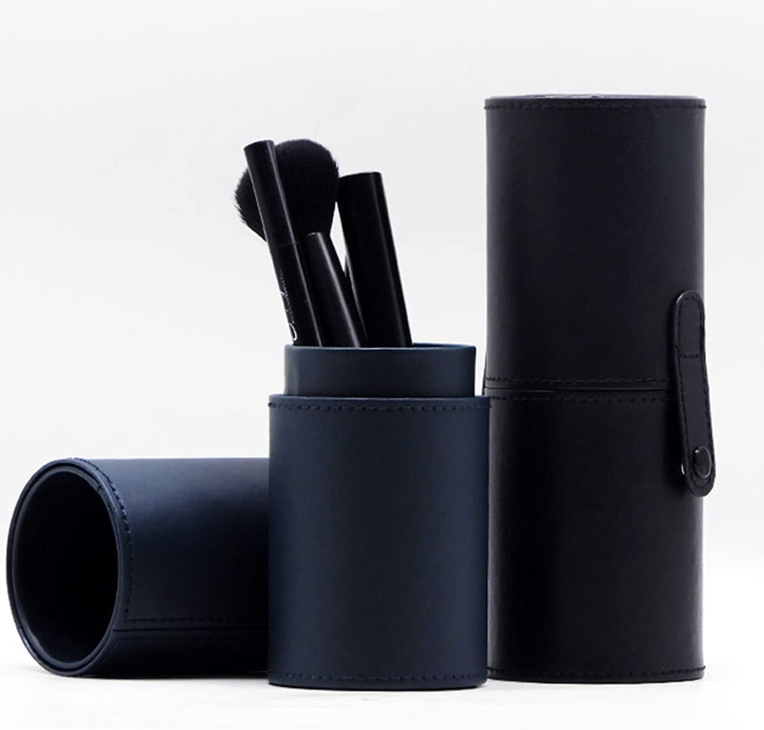 Makeup Brush Case, Makeup Brush Holder Organizer Large Professional Makeup Artist Case Travel Portable Cosmetic Brush Bag Stand-up Waterproof Brush Storage Pouch Case for Women and Girls (Crocodile)