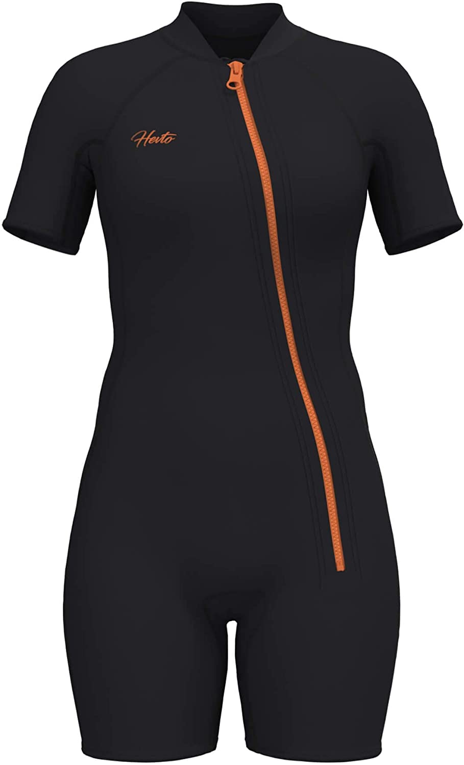 Hevto Women Wetsuits Men 3/2mm Neoprene Full Shorty Suits Surfing Swimming Diving SUP Keep Warm in Cold Water