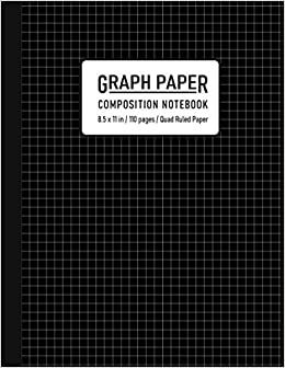 Graph Paper Composition Notebook: Grid Paper Notebook, Grid Paper for Math and Science Students, Quad Ruled 4x4 ( 110 Pages, 8.5 x 11) Paperback – November 26, 2019