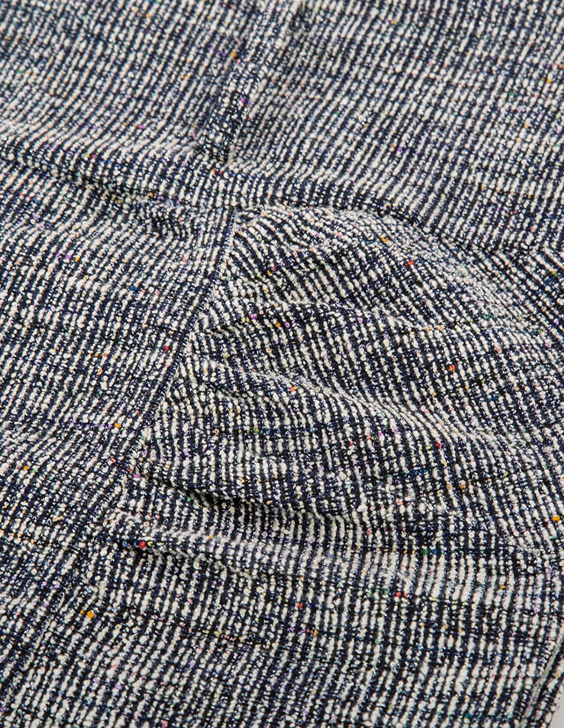 Women's Stretchy Pencil Skirt Side Pleated Business Skirts with Belt KK271(28 Color)