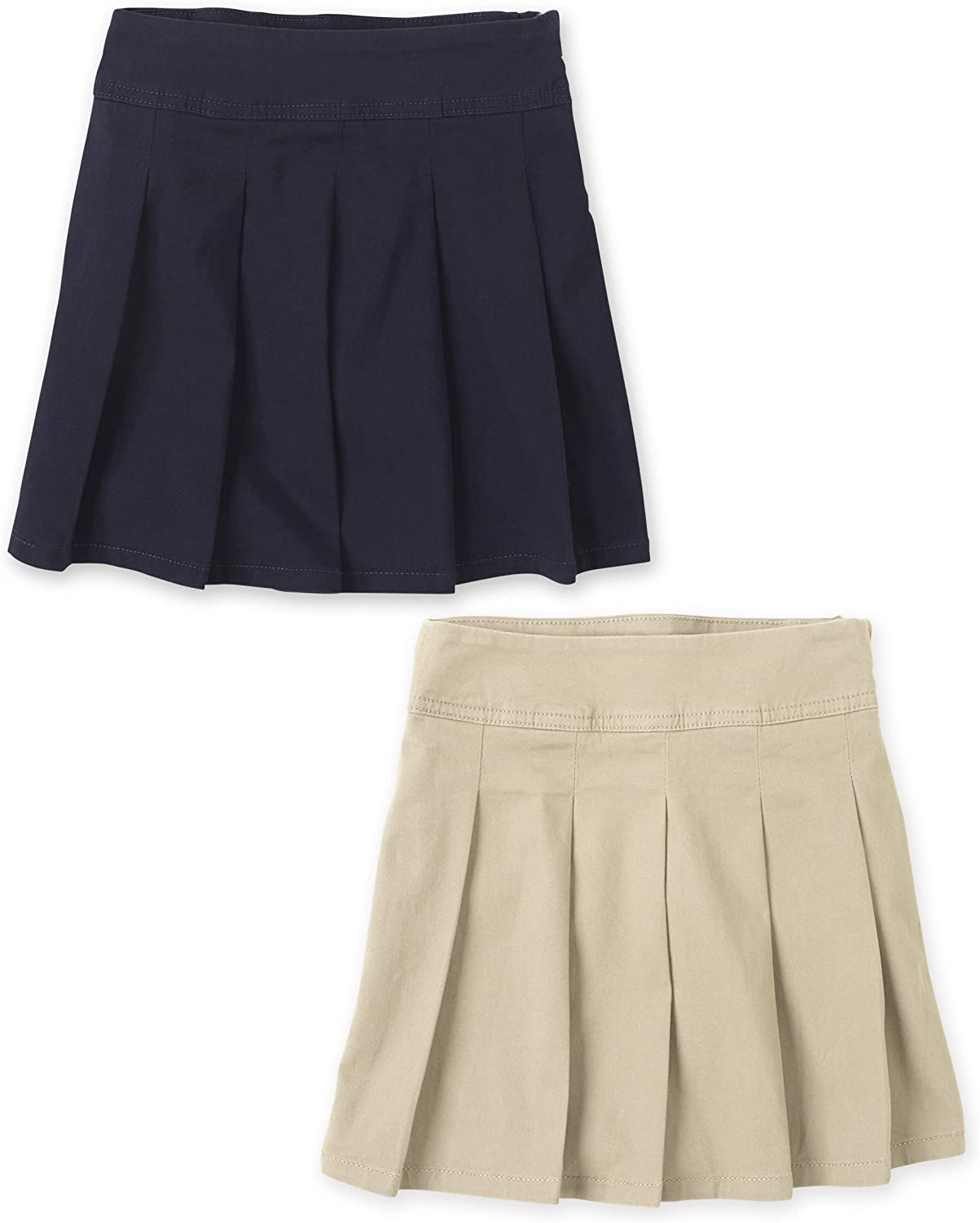 The Children's Place Girls' Pleated Skort 2-Pack