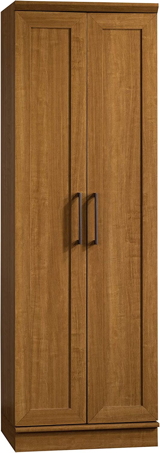 Sauder HomePlus Storage Cabinet， Sienna Oak finish