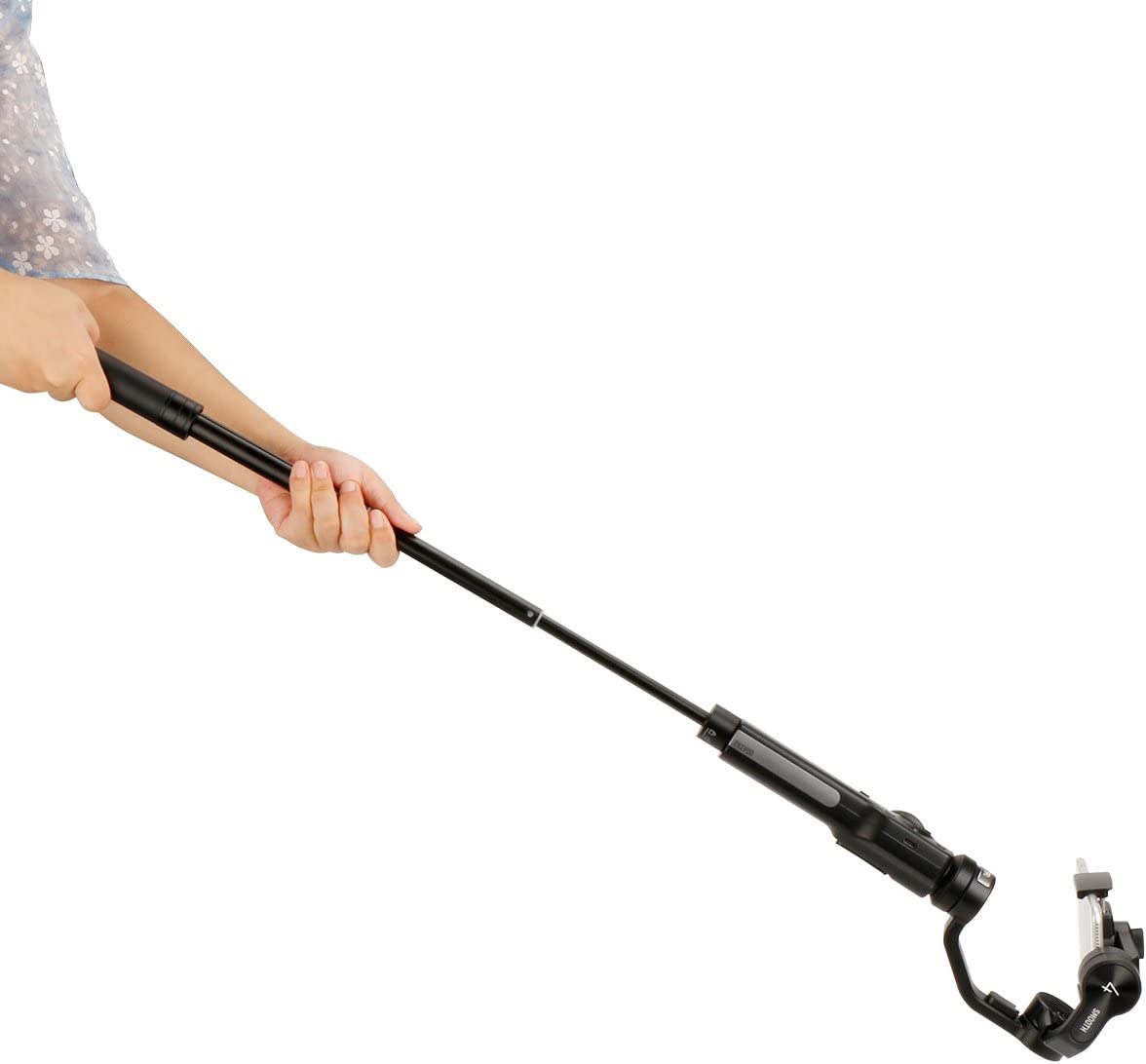 Extension Rod for Gimbal - YILIWIT 29 inch Adjustable Selfie Stick Compatible with Gimbal Stabilizer DJI Osmo Mobile 3 2/Feiyu/Zhiyun Smooth Q & 4 and All Gimbles with 1/4" Thread Handheld Pole