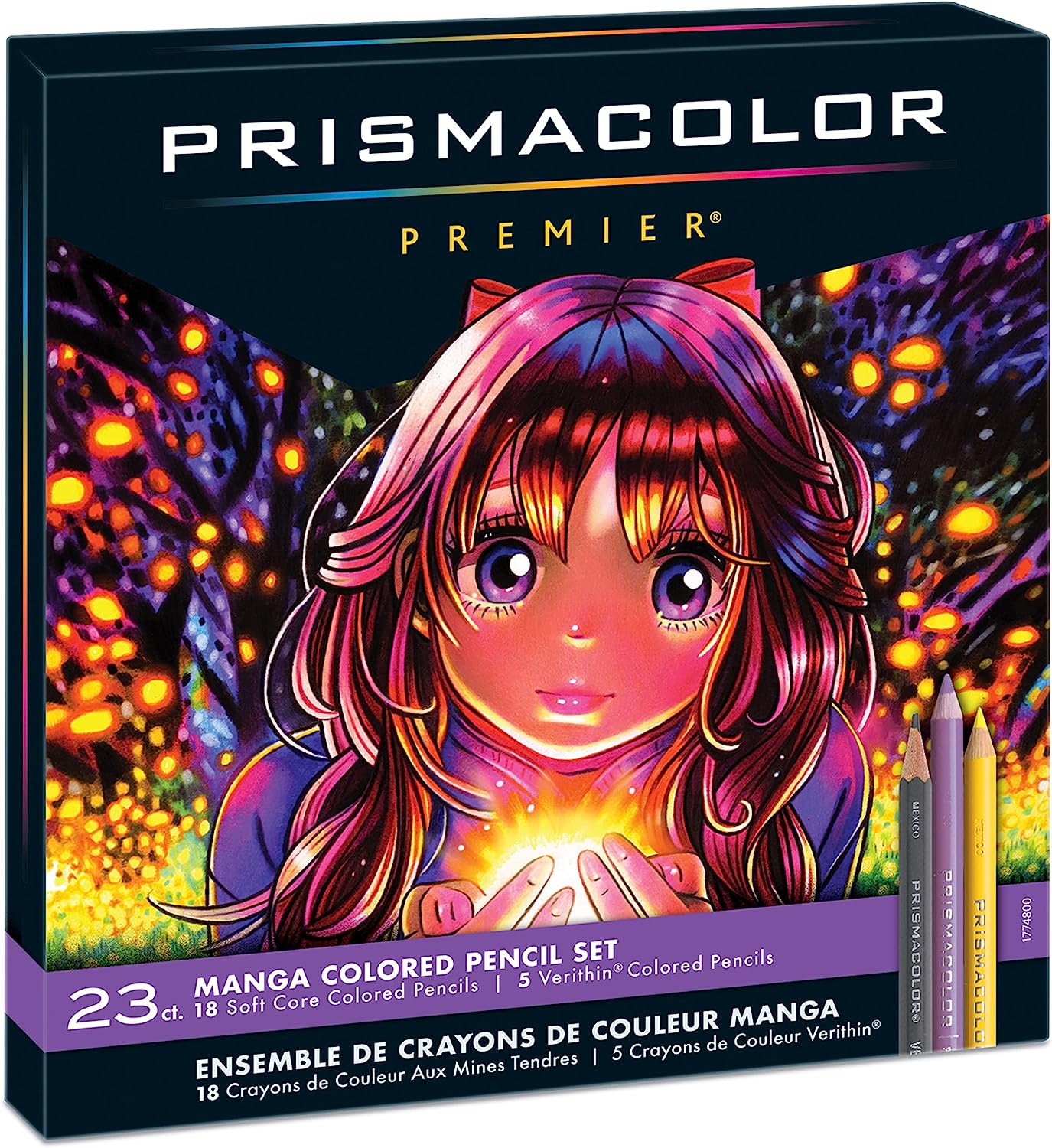 Prismacolor Premier Colored Pencils, Manga Colors, 23 Pack