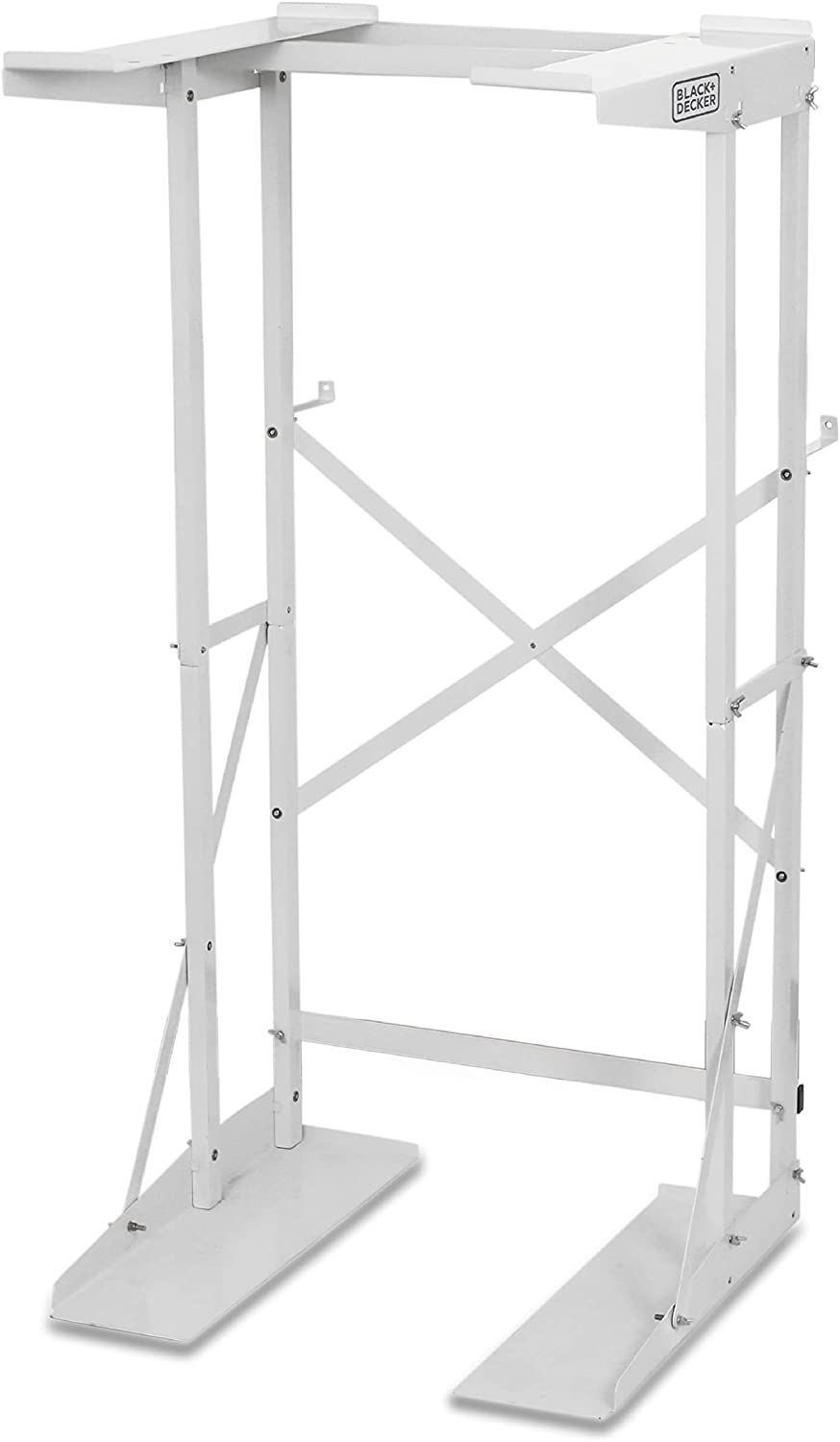 BLACK+DECKER BWDS Washer Dryer Stacking Rack Stand, White