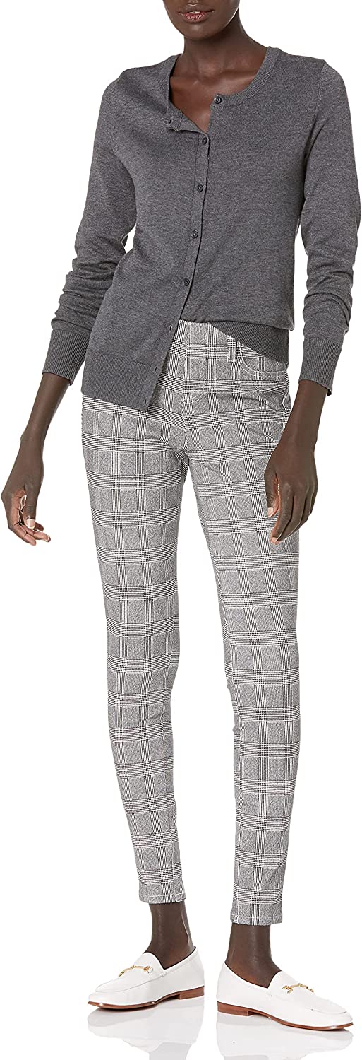 Amazon Essentials Women's Lightweight Crewneck Cardigan Sweater (Available in Plus Size)