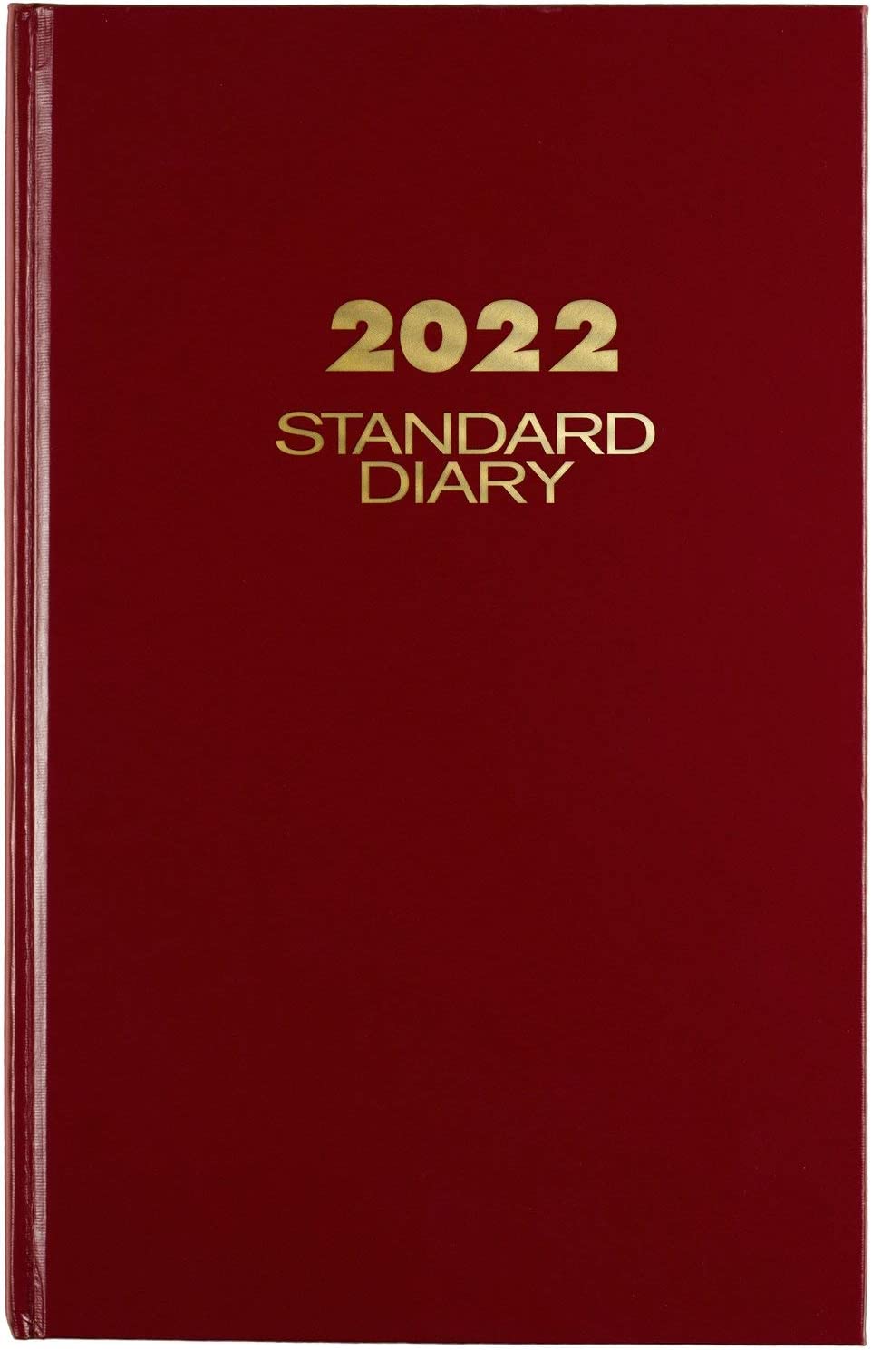 2022 Diary by AT-A-GLANCE, Standard Daily Diary, 7-3/4" x 12", Large, Red (SD37613)