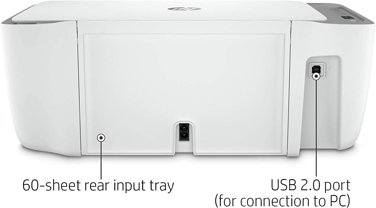 HP DeskJet 2755e Wireless Color All-in-One Printer with bonus 6 months Instant Ink (26K67A)