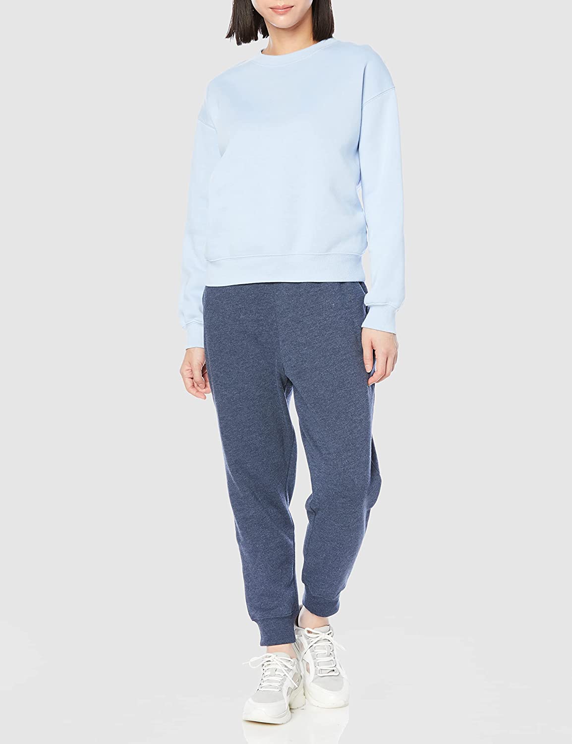  Essentials Women's French Terry Fleece Jogger Sweatpant (Available in Plus Size)
