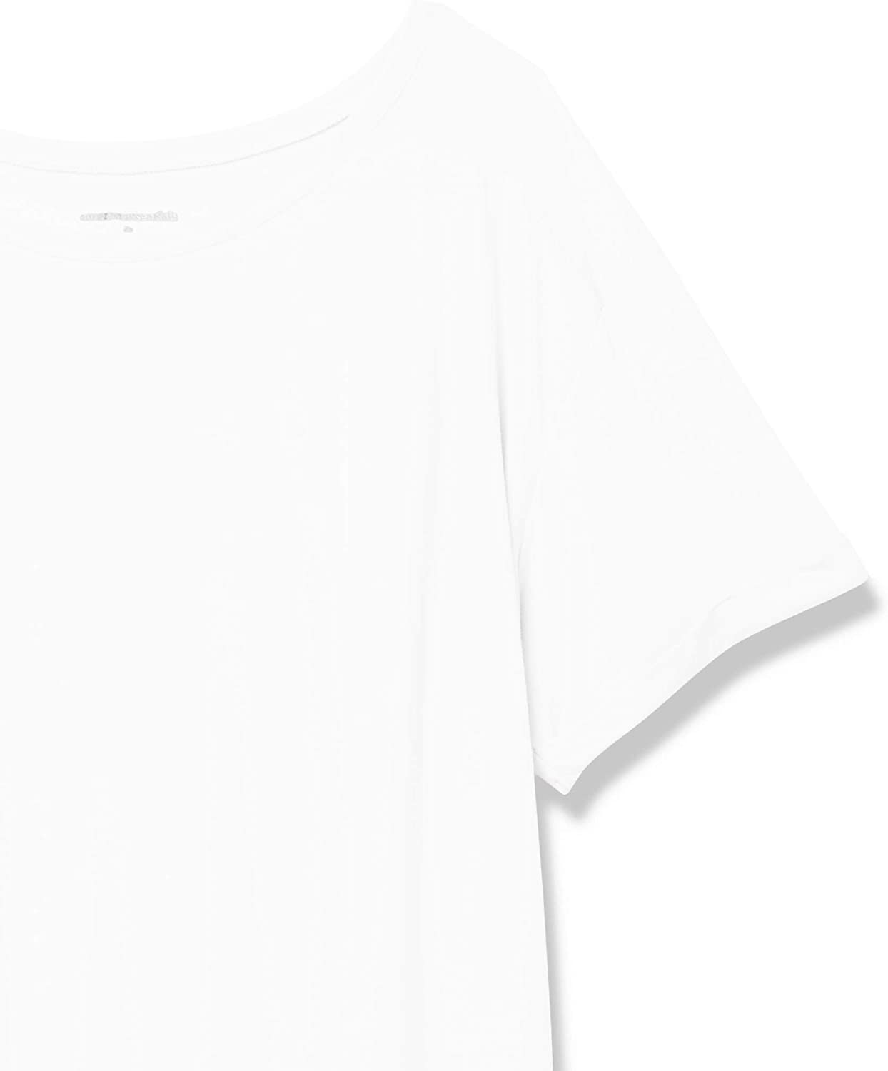 Amazon Essentials Women's Studio Relaxed-Fit Lightweight Crewneck T-Shirt (Available in Plus Size), Multipacks