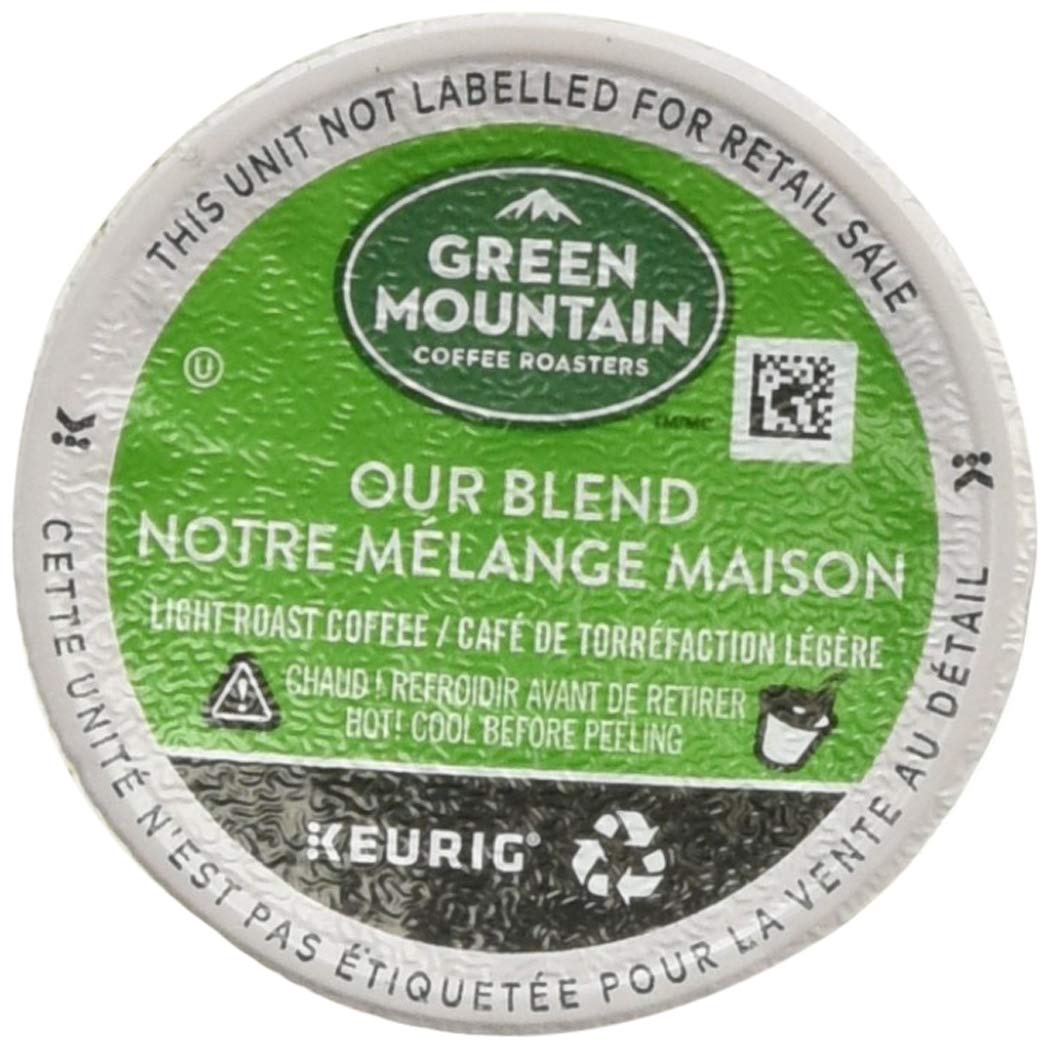 Green Mountain Coffee Roasters Breakfast Blend, Single-Serve Keurig K-Cup Pods, Light Roast Coffee Pods, 72 Count