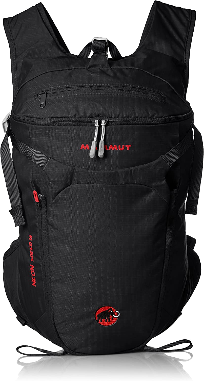 Mammut Neon Speed, Unisex Adults' Backpack, Black, 15x17x25 cm (W x H L)