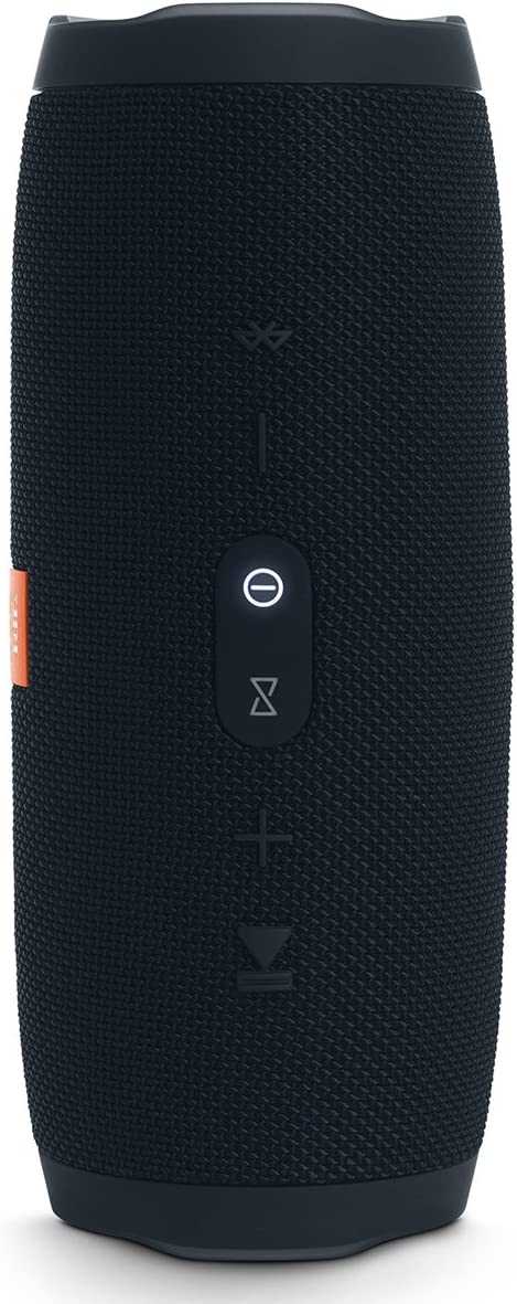 JBL Charge 3 Waterproof Portable Bluetooth Speaker (Black)