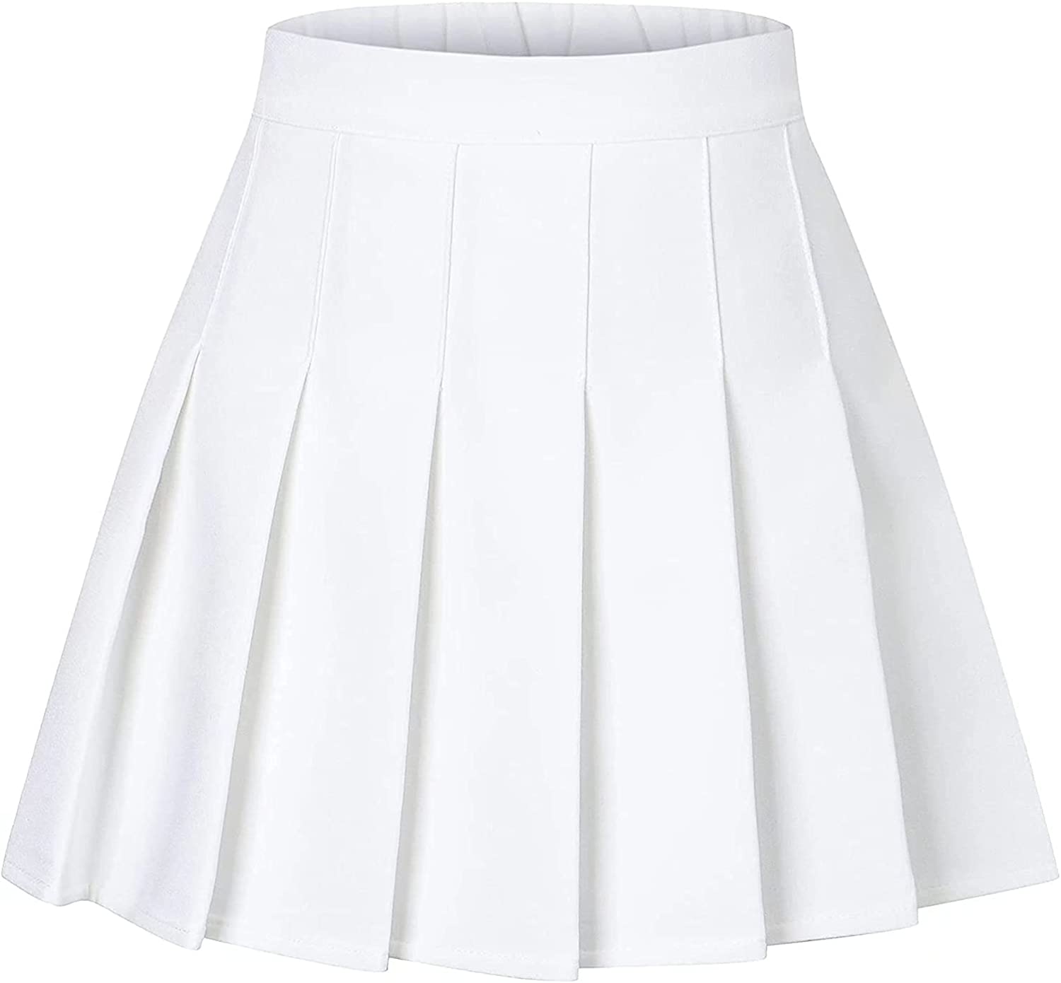 BINPAW Girls Women Pleated Skirt School Uniform Mini Tennis Skirts