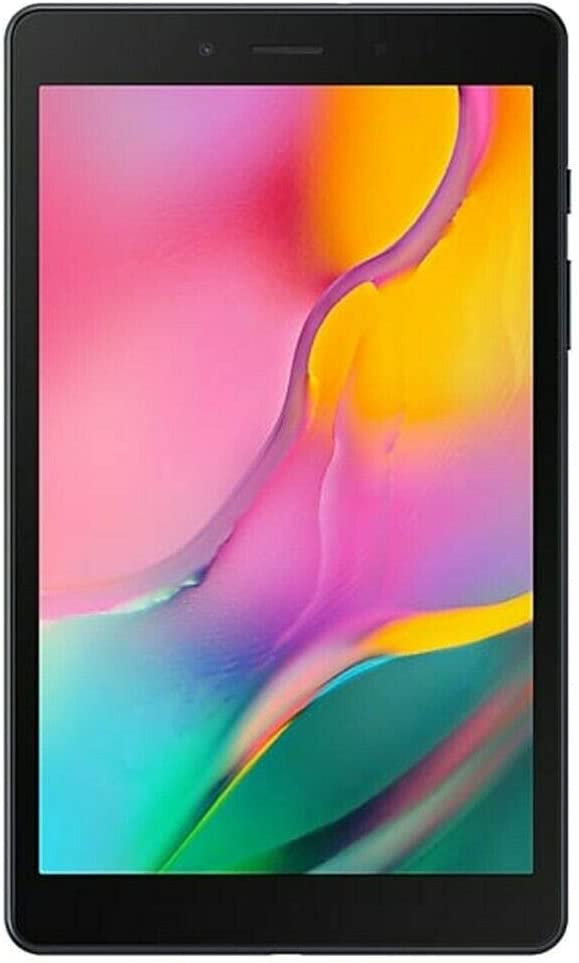 SAMSUNG Galaxy Tab A 8.0" (2019, WiFi + Cellular) 32GB, 5100mAh Battery, 4G LTE Tablet & Phone (Makes Calls) GSM Unlocked SM-T295, International Model (32 GB, Black)