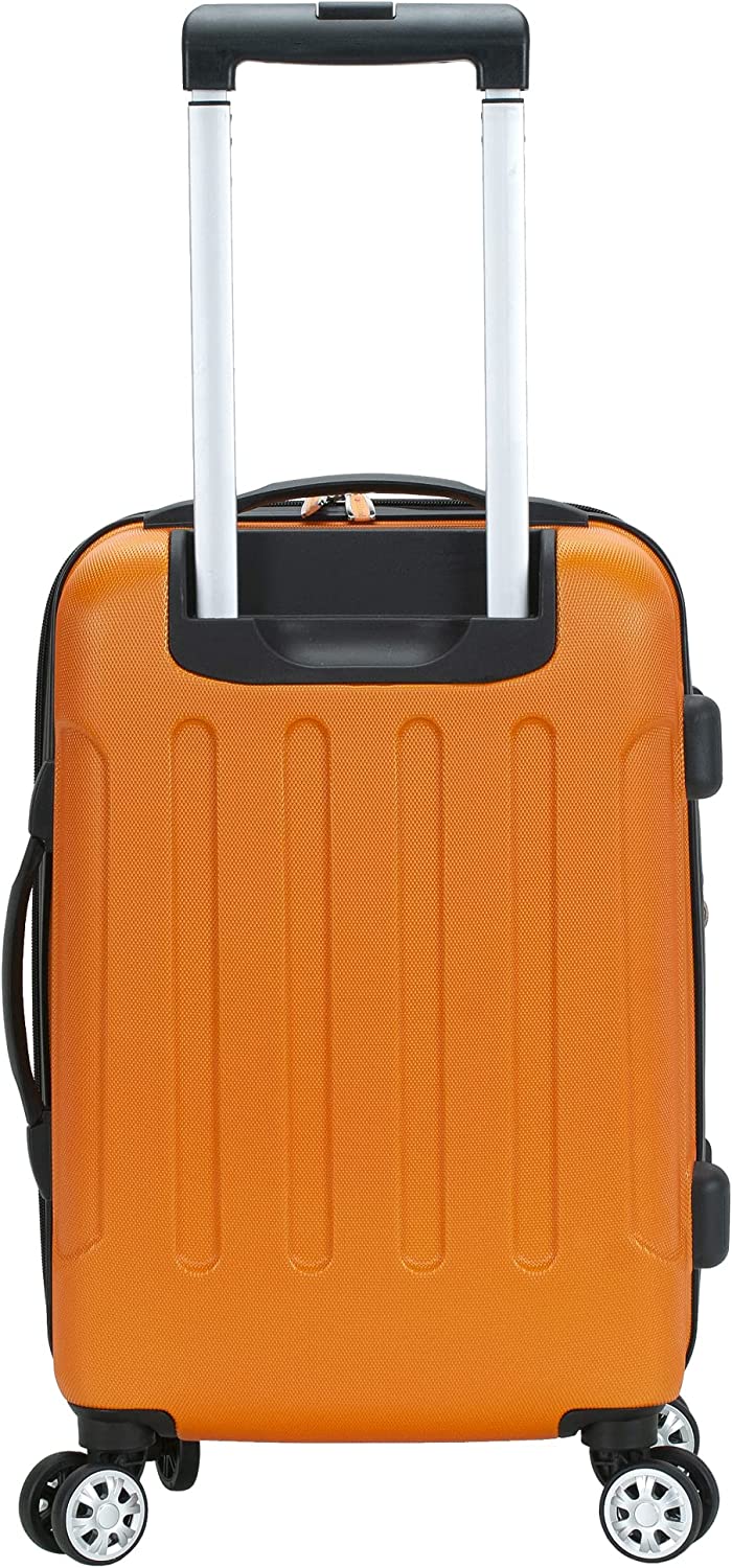 Rockland London Hardside Spinner Wheel Luggage, Mint, Carry-On 20-Inch